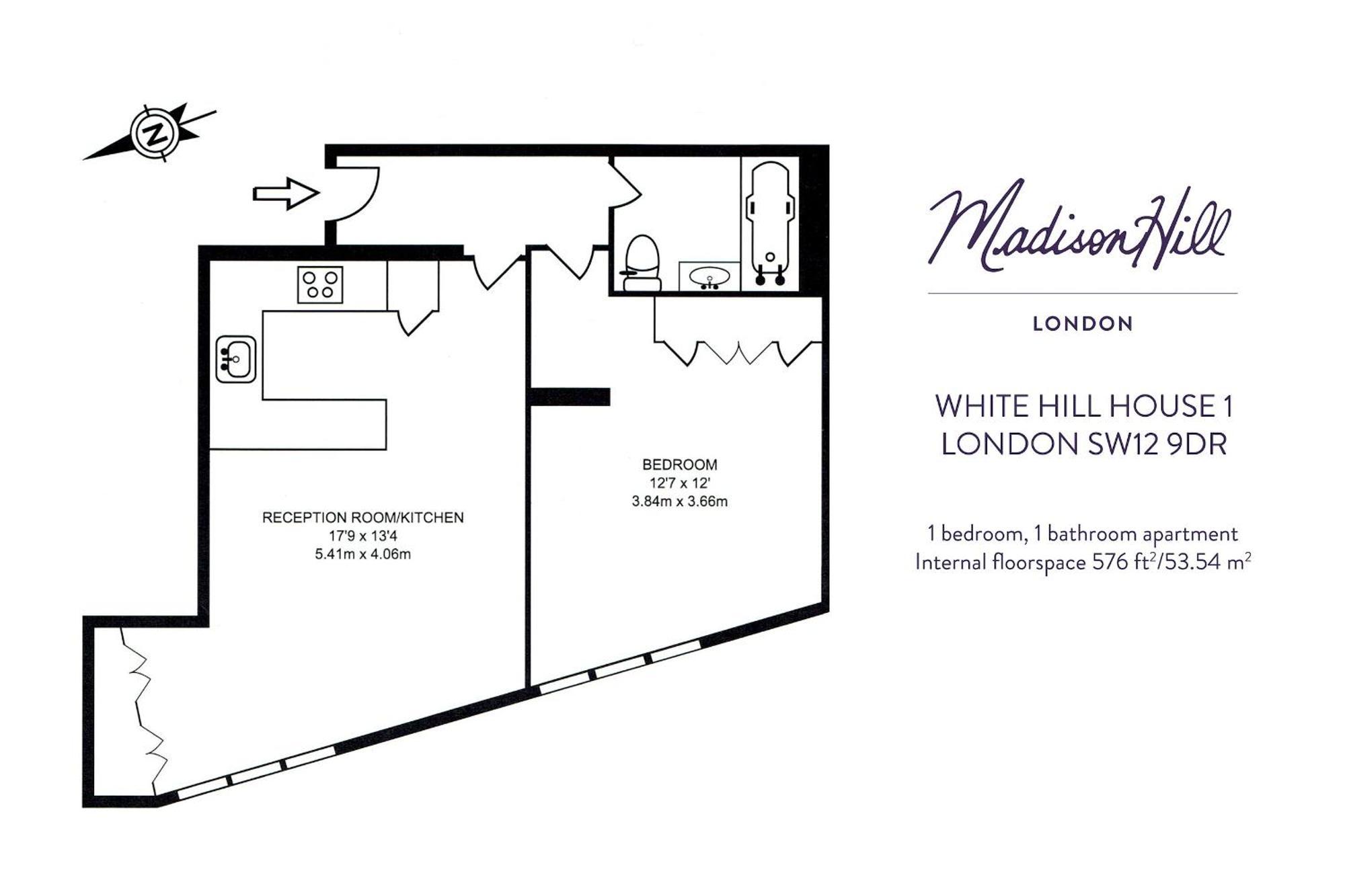 Madison Hill - White Hill House 1 - 1 Bedroom Flat Londra Exterior foto